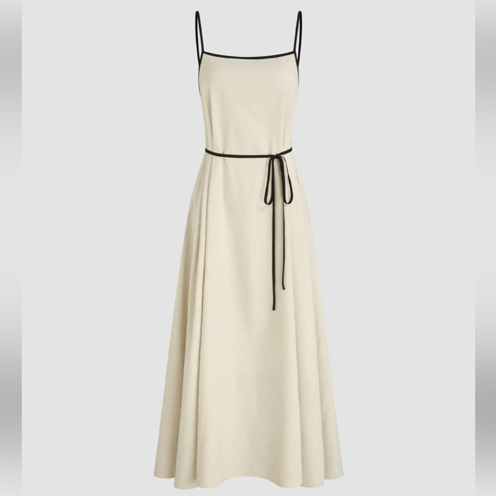 Cider Linen Blend Maxi Dress - Picture 2 of 8